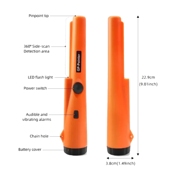 Gold Detector, Metal Detector, Treasure Detector, Security Screening, and Mining Equipment in Dubai, UAE - GP Pointer Parts - Albayati General Trading Dubai