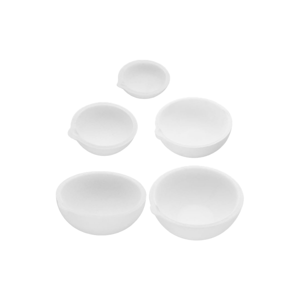 Gold Detector, Metal Detector, Treasure Detector, Security Screening, and Mining Equipment in Dubai, UAE - White Ceramic Crucible - Albayati General Trading Dubai